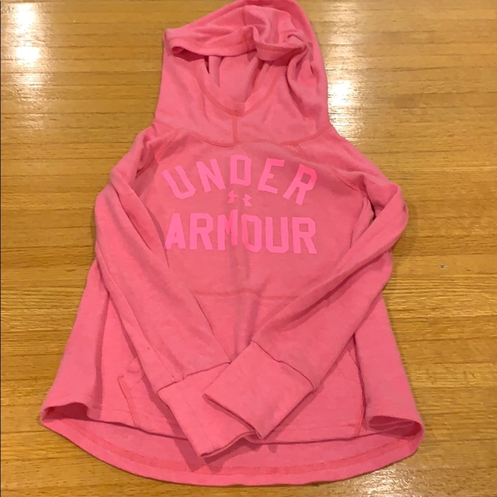 Girls Under Armour Hoodie🔴💛🎉
